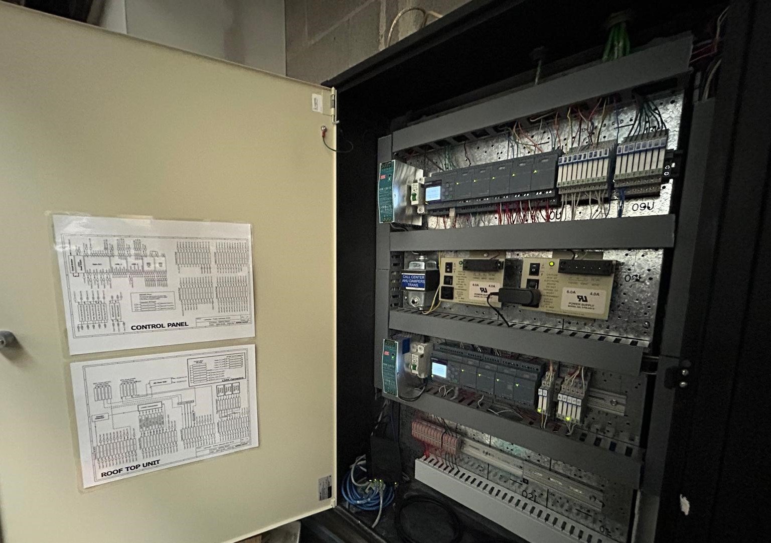 Rooftop + 4-Zone HVAC Control System